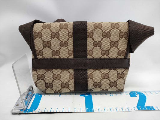 GUCCI GG Canvas Waist Bag