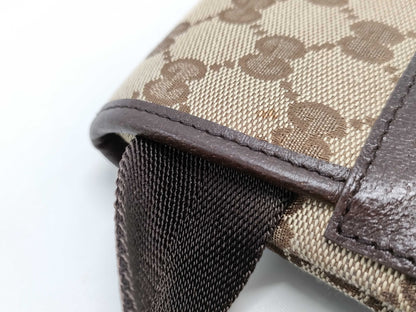 GUCCI GG Canvas Waist Bag