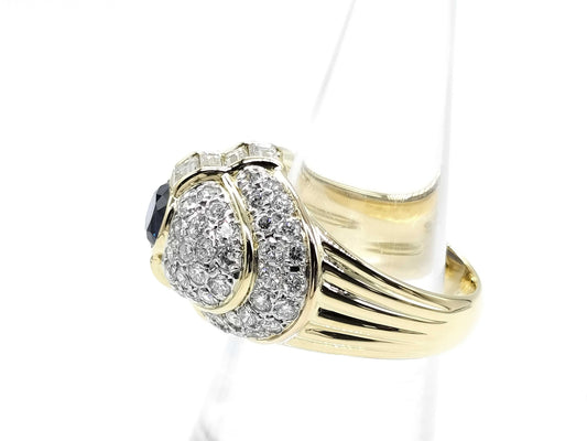 SOUTHERN CROSS S1.52ct D2.35ct K18/PT900 15.0g Ring 