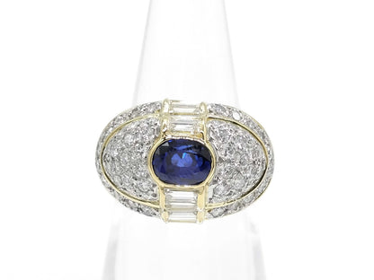 SOUTHERN CROSS S1.52ct D2.35ct K18/PT900 15.0g Ring 