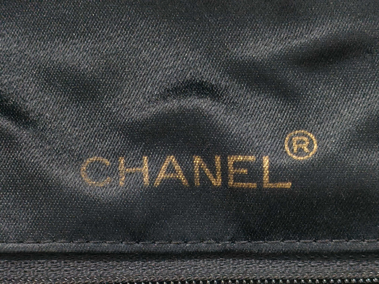 CHANEL Mini Matelasse Vintage Satin Shoulder Bag