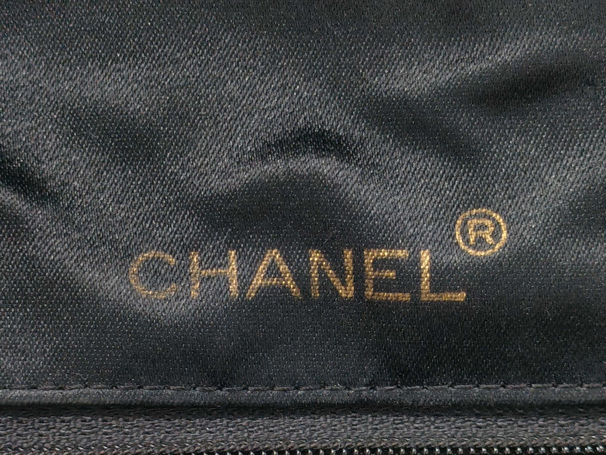 CHANEL Mini Matelasse Vintage Satin Shoulder Bag