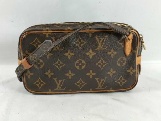 BOTTEGA VENETA Monogram Paraquito Loop Green Shoulder Bag