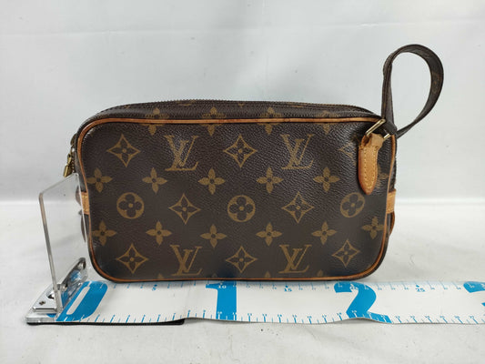 BOTTEGA VENETA Monogram Paraquito Loop Green Shoulder Bag