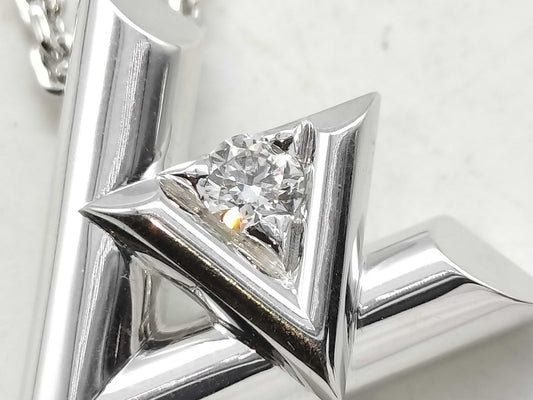 LOUIS VUITTON Volt One 1PD WG Au750 17.5g Necklace 