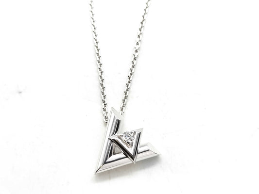 LOUIS VUITTON Volt One 1PD WG Au750 17.5g Necklace 