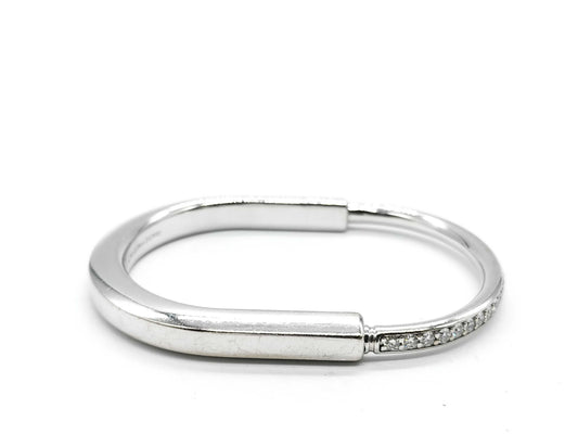 Tiffany & Co. Rock D1.08ct WG Au750 31.3g Bracelet/Bangle 