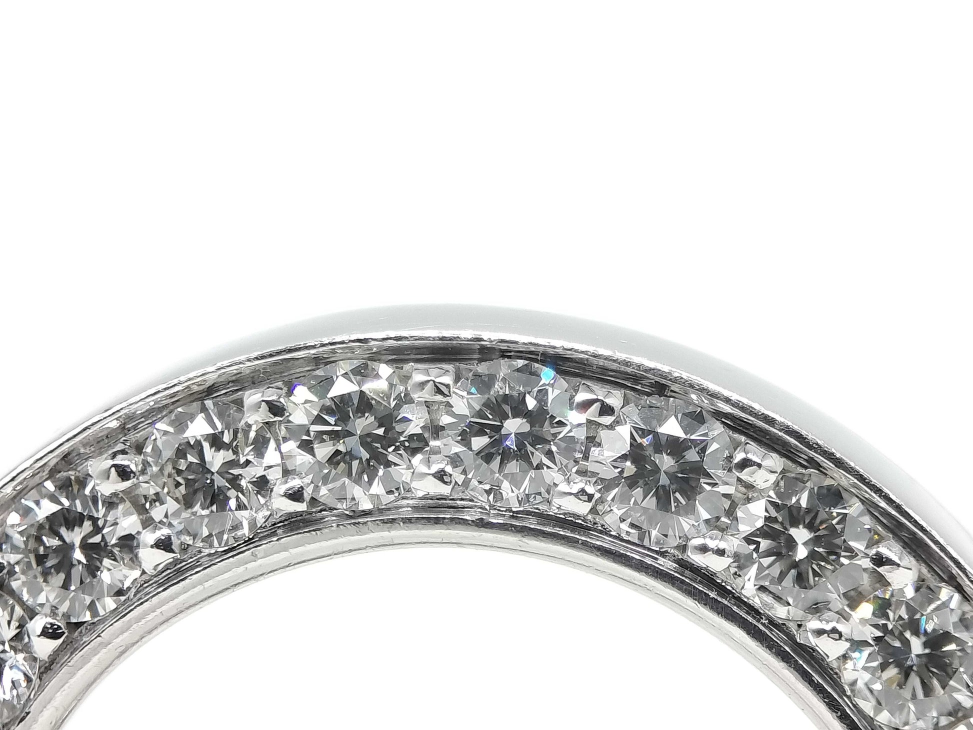 Tiffany & Co. Rock D1.25ct WG Au750 17.4g Necklace 