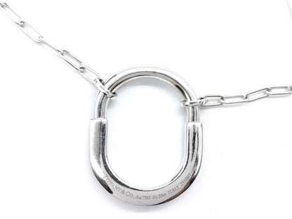 Tiffany & Co. Rock D1.25ct WG Au750 17.4g Necklace 