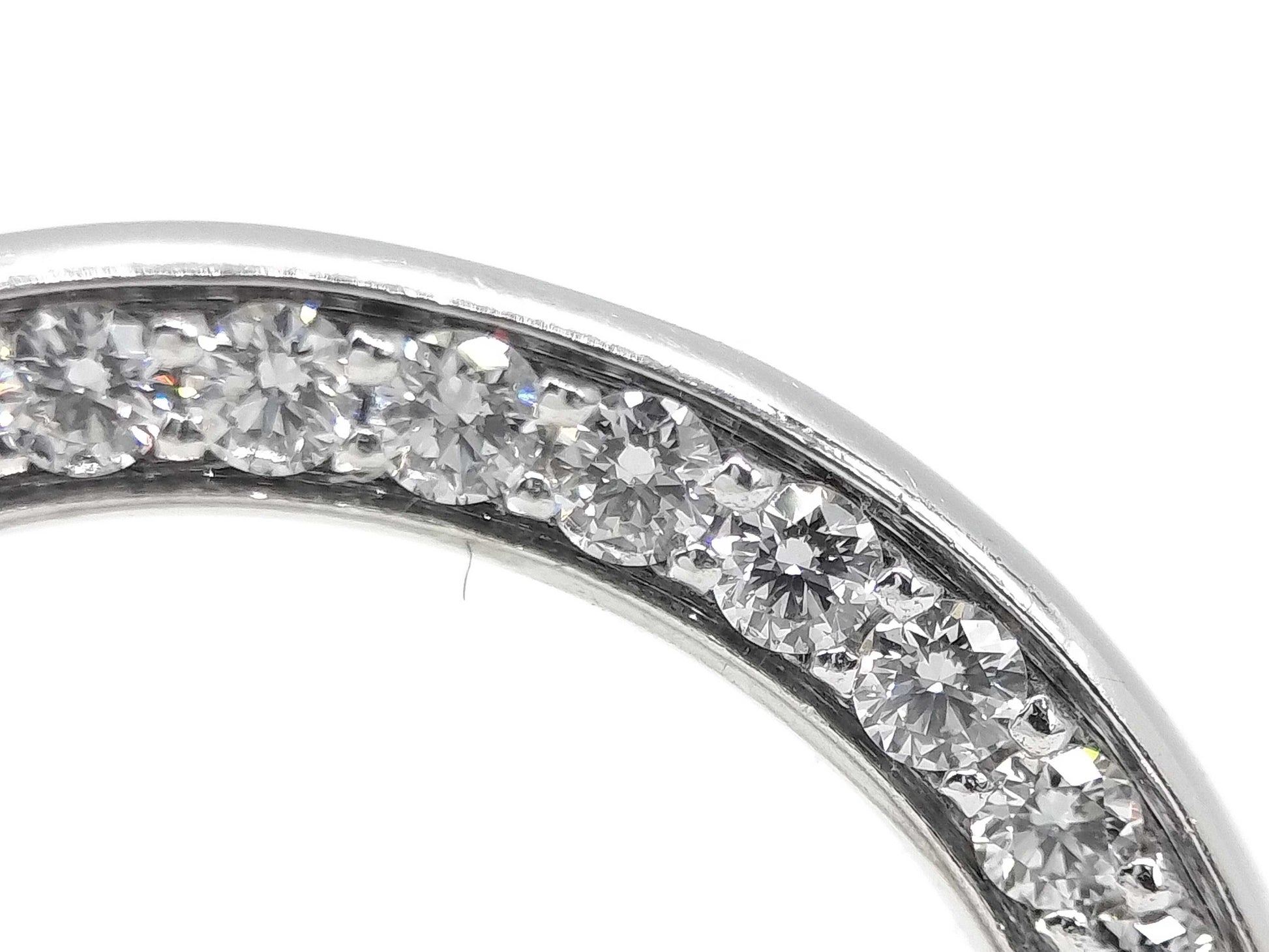 Tiffany & Co. Rock D1.25ct WG Au750 17.4g Necklace 