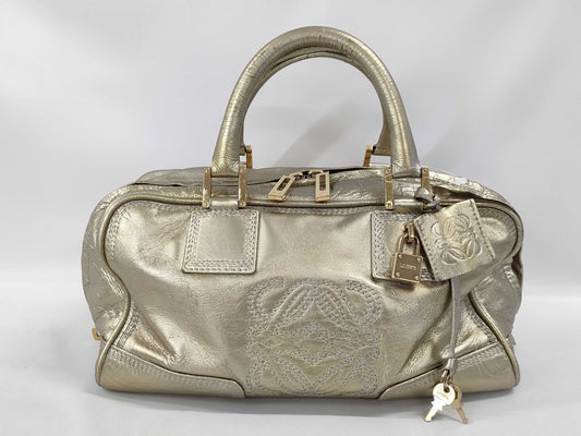 LOEWE Amazona 28 Leather Handbag