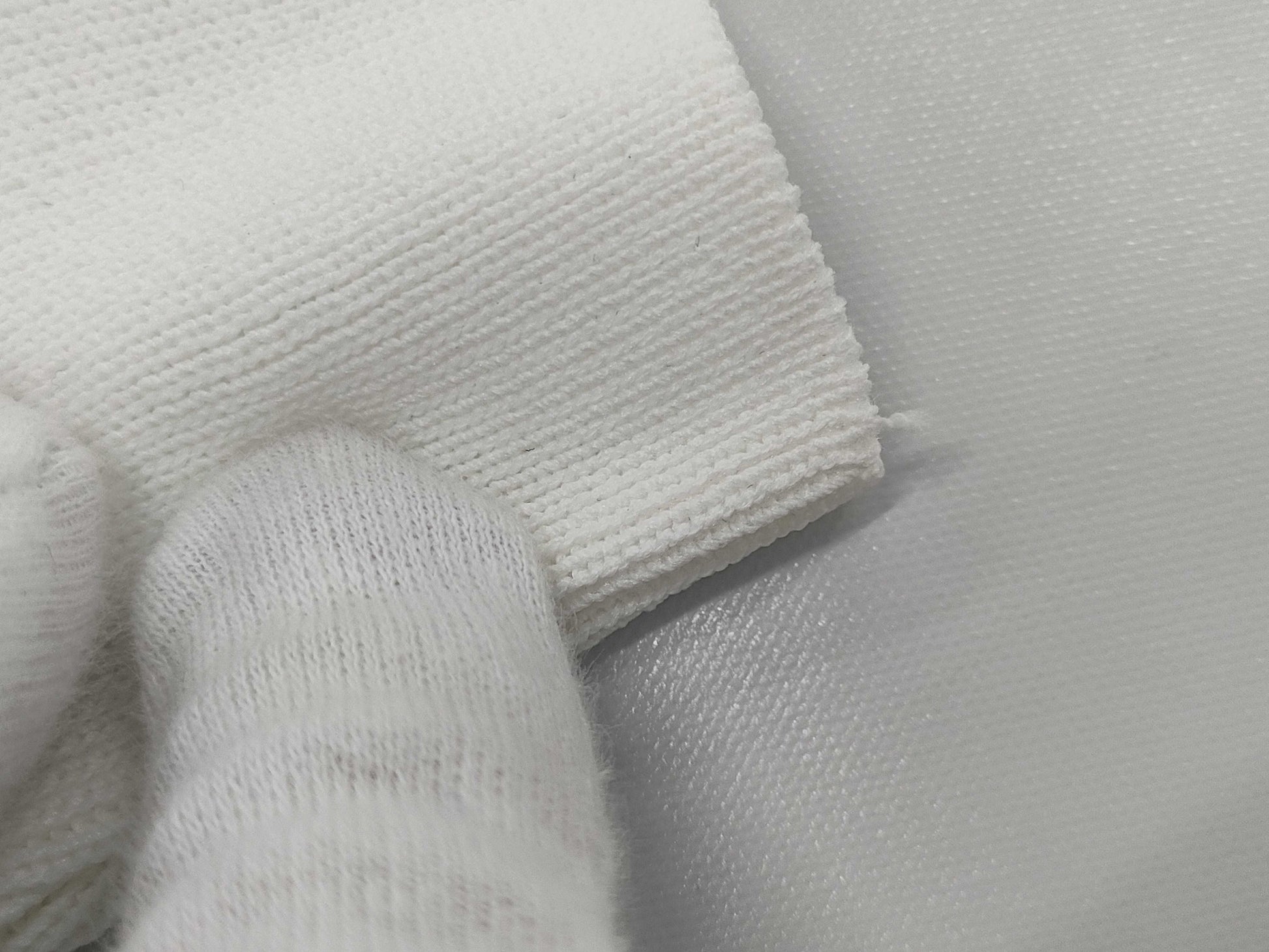 CHANEL Knit Sweater Coco Chanel Short Sleeve White Top
