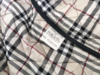 BURBERRY Quilted Jacket/Reversible/Nova Check Jacket