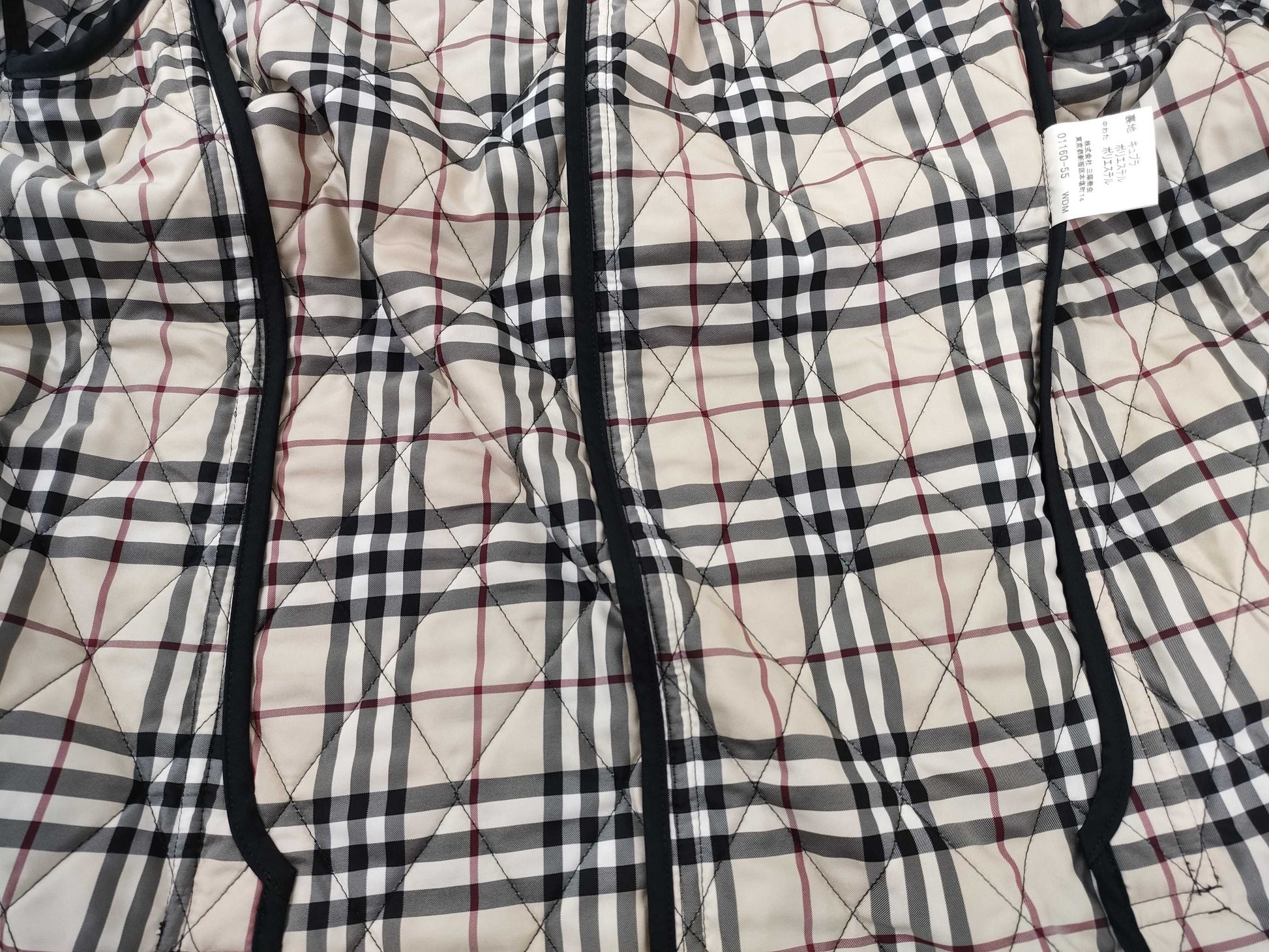 BURBERRY Quilted Jacket/Reversible/Nova Check Jacket