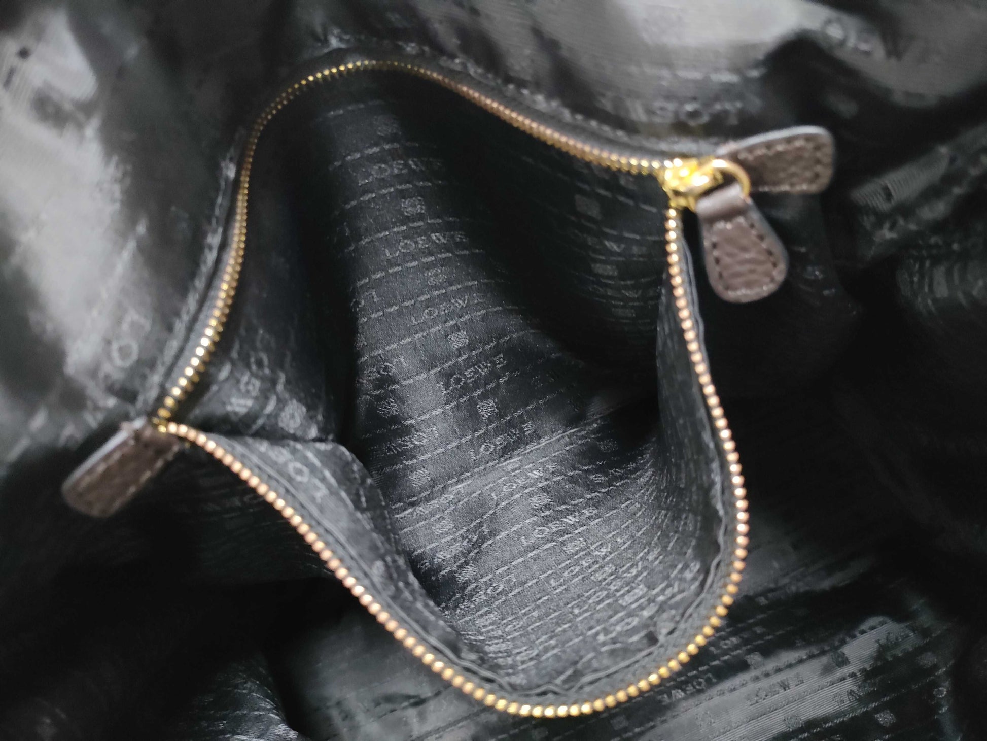 LOEWE Heritage Leather Brown Handbag
