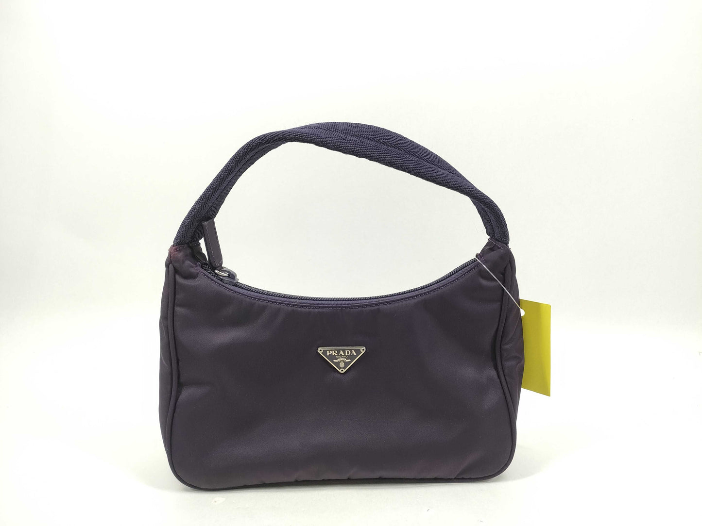 PRADA nylon pouch purple pouch