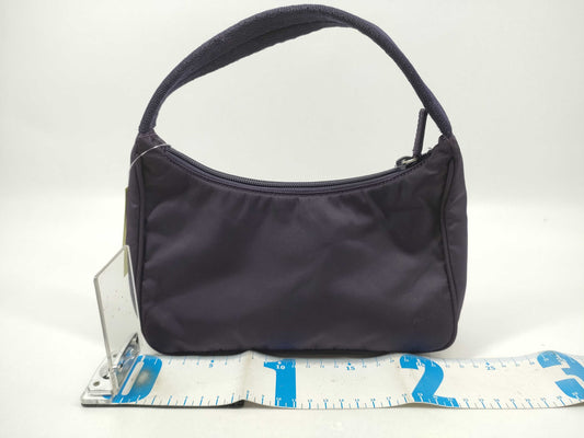 PRADA nylon pouch purple pouch