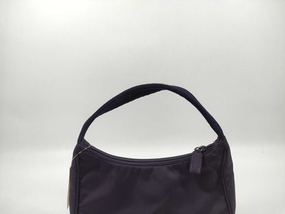 PRADA nylon pouch purple pouch