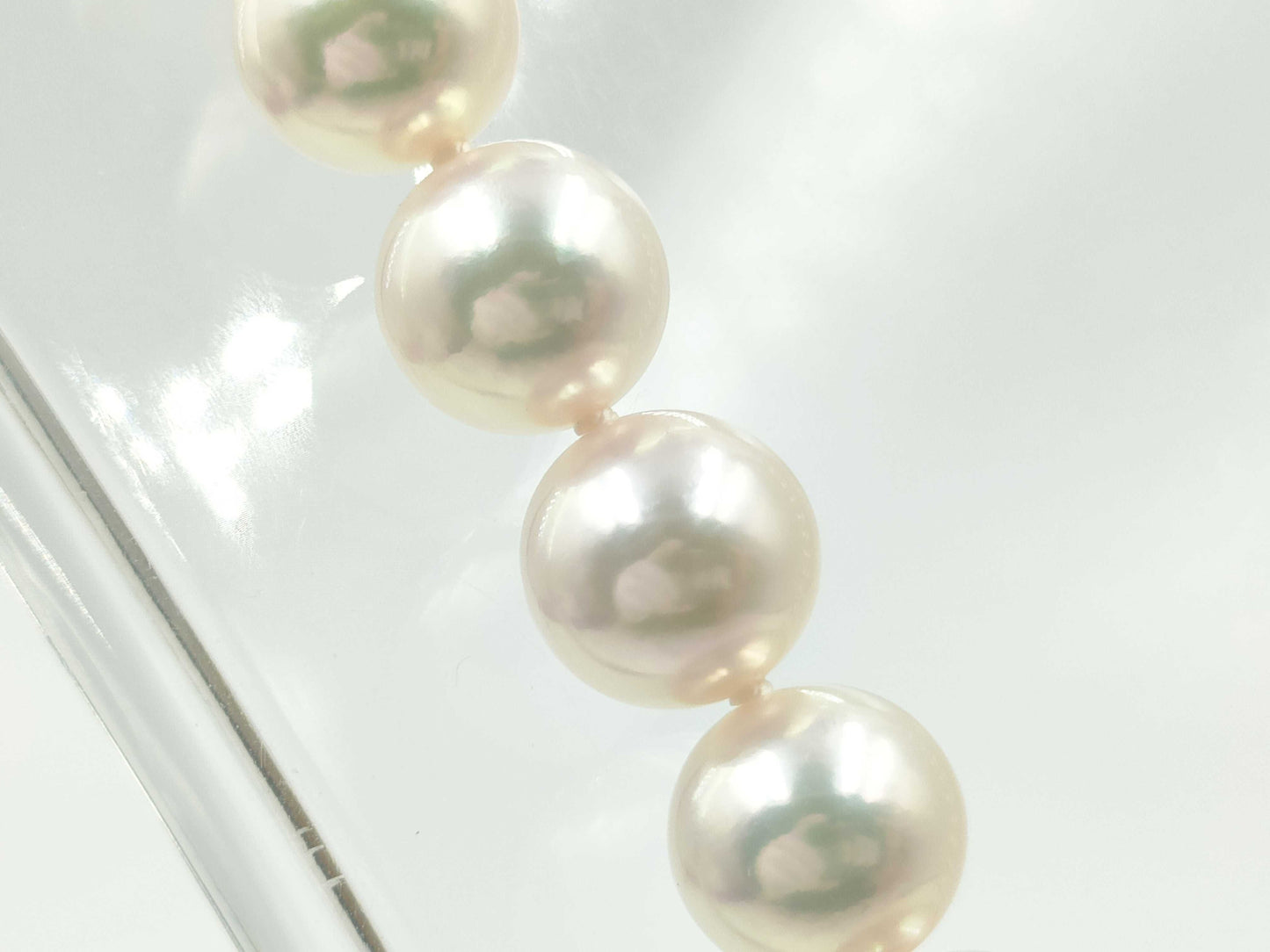 Akoya Pearl Diameter Approx. 8.4-8.9mm SV 48.3g Necklace 