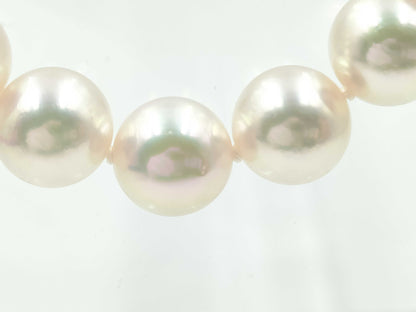 Akoya Pearl Diameter Approx. 8.4-8.9mm SV 48.3g Necklace 