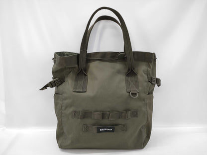 BALENCIAGA Army Tote Nylon Tote Bag