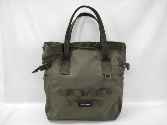 BALENCIAGA Army Tote Nylon Tote Bag