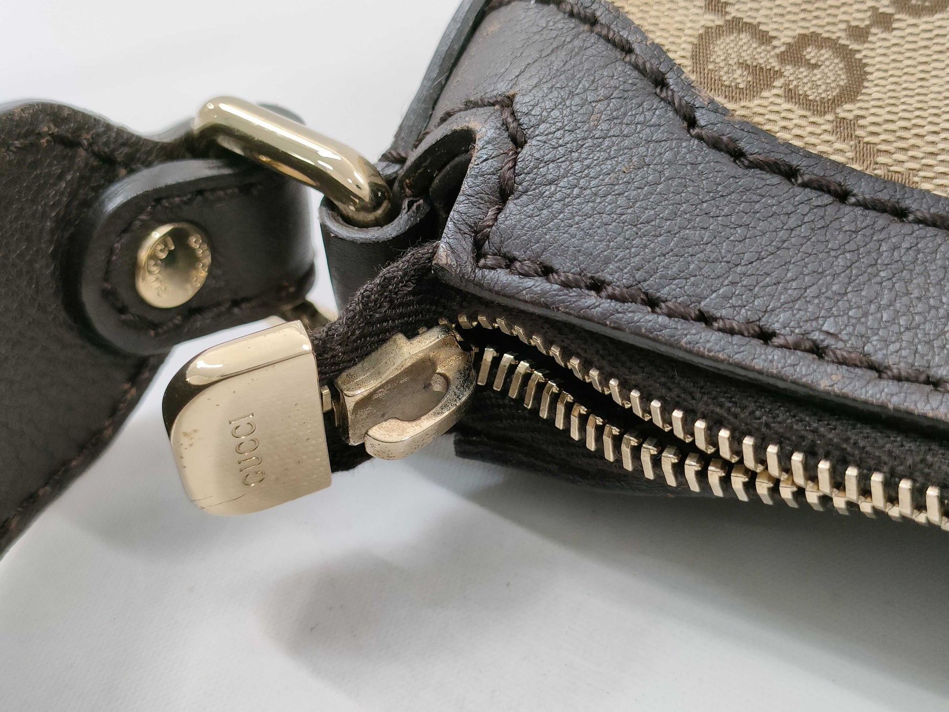 LOUIS VUITTON GUCCI GG Canvas One-Shoulder Bag 232955 Shoulder Bag
