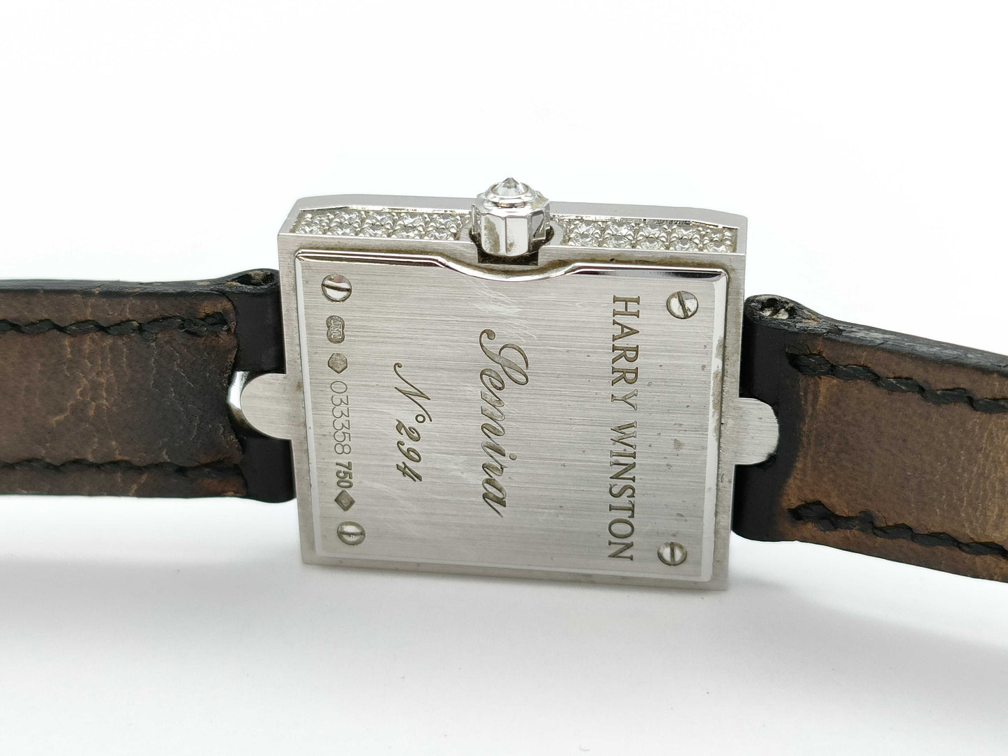 HARRY WINSTON Semira 710/LQWL 033358 294 Quartz K18 Unmoving Women's Watch