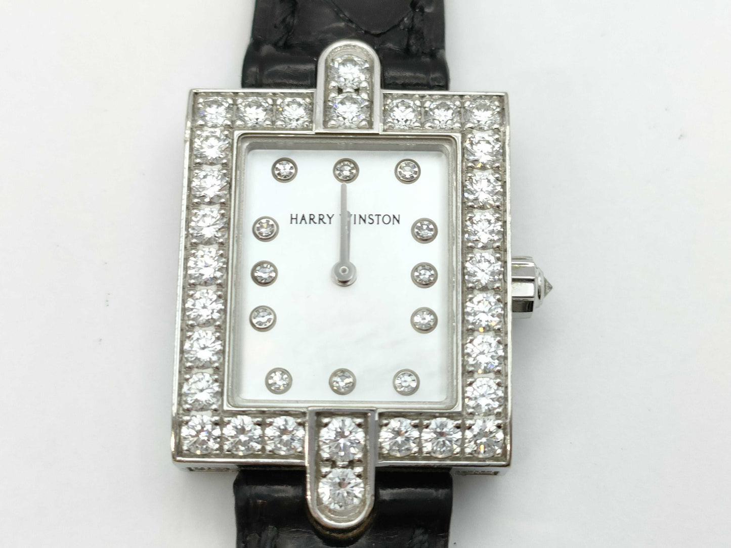HARRY WINSTON Semira 710/LQWL 033358 294 Quartz K18 Unmoving Women's Watch
