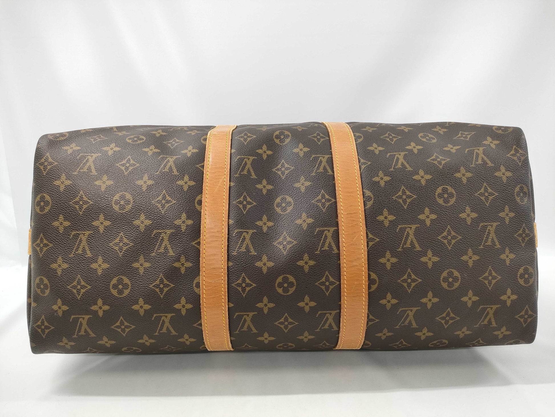 LOUIS VUITTON Monogram M41418 Keepall Bandouliere 45/884 Boston Bag