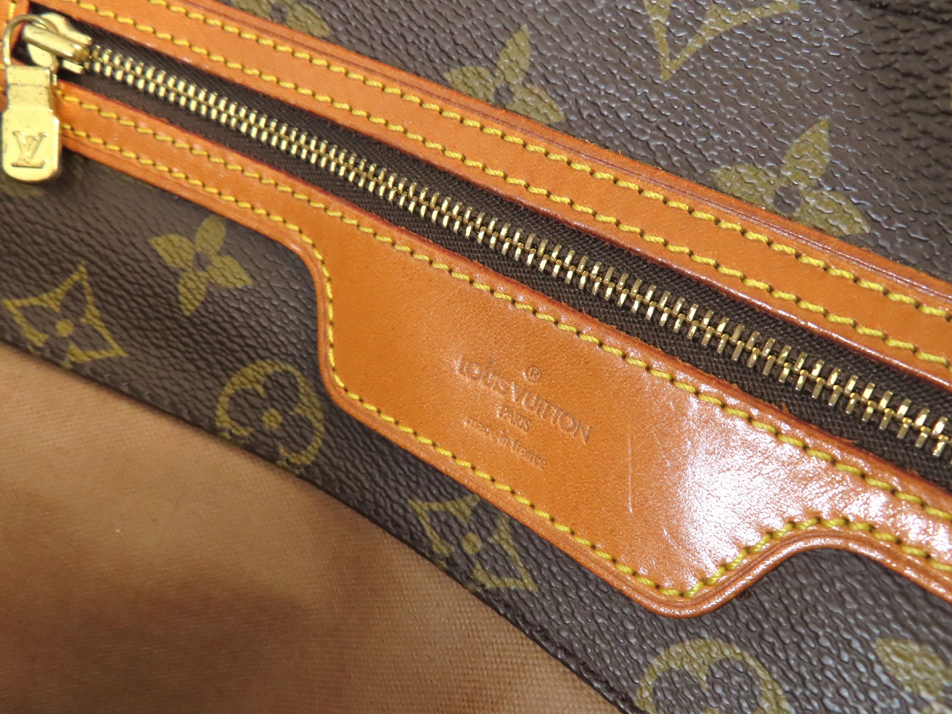 LOUIS VUITTON Monogram Sac Shopping Bag