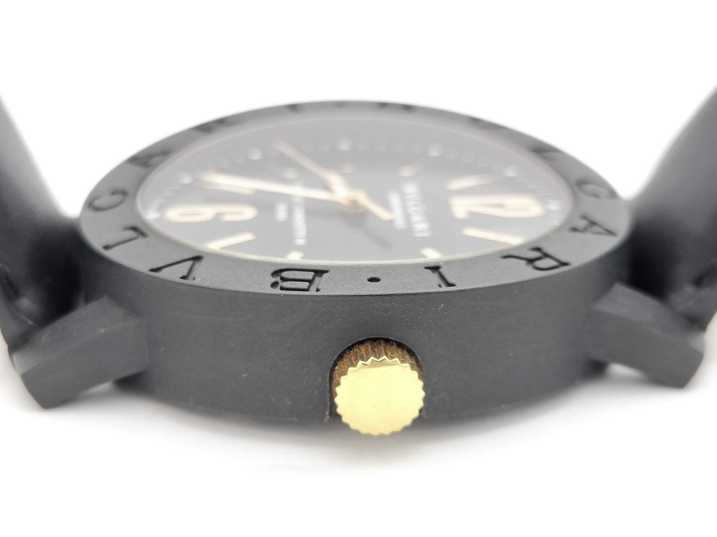 BVLGARI BB40CL 1884 L35078 Black Dial Automatic Men's Watch