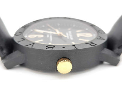 BVLGARI BB40CL 1884 L35078 Black Dial Automatic Men's Watch