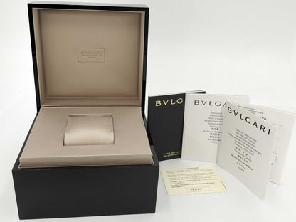 BVLGARI BB40CL 1884 L35078 Black Dial Automatic Men's Watch