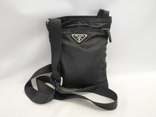 PRADA Nylon Sacoche Shoulder Bag