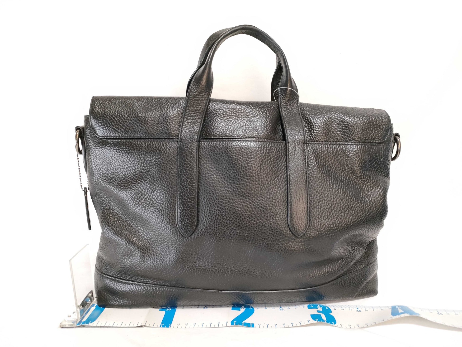 COACH F75757 2WAY Black Handbag