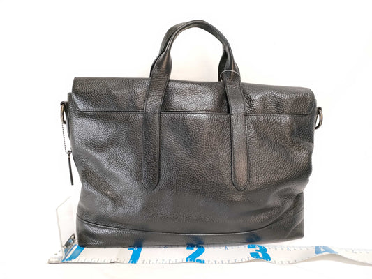 COACH F75757 2WAY Black Handbag