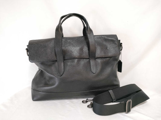 COACH F75757 2WAY Black Handbag