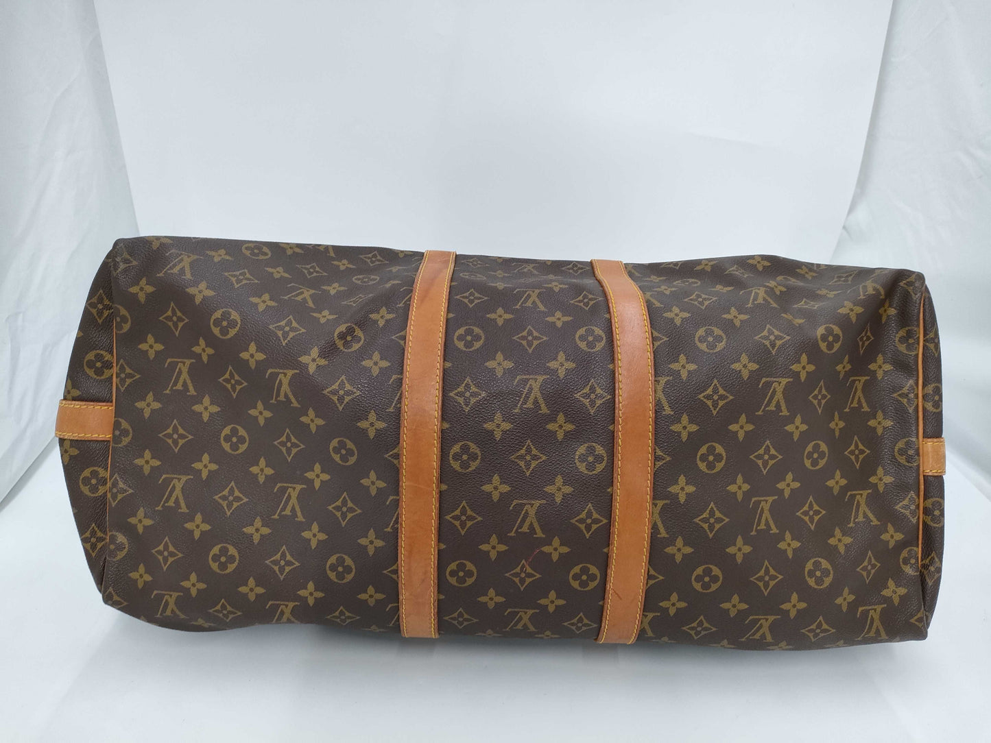 LOUIS VUITTON Monogram Keepall Bandouliere/No Band Boston Bag