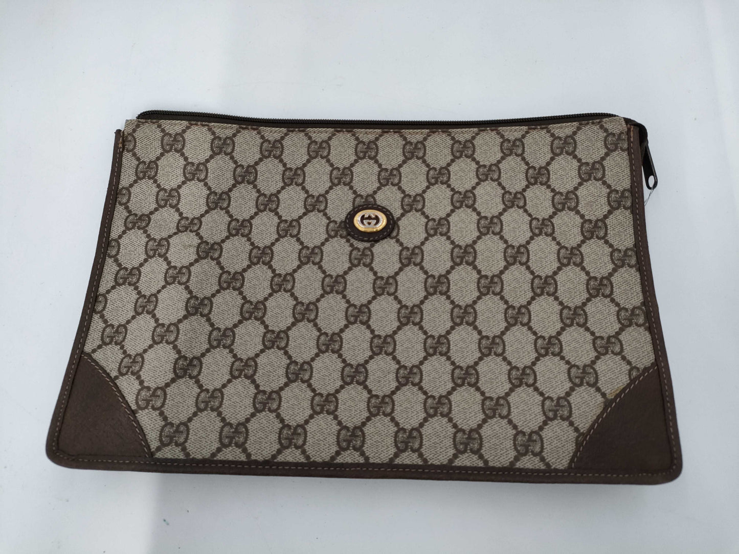 GUCCI GG Supreme Old Gucci Second Bag 97.01.029 Interior Deterioration Second Bag