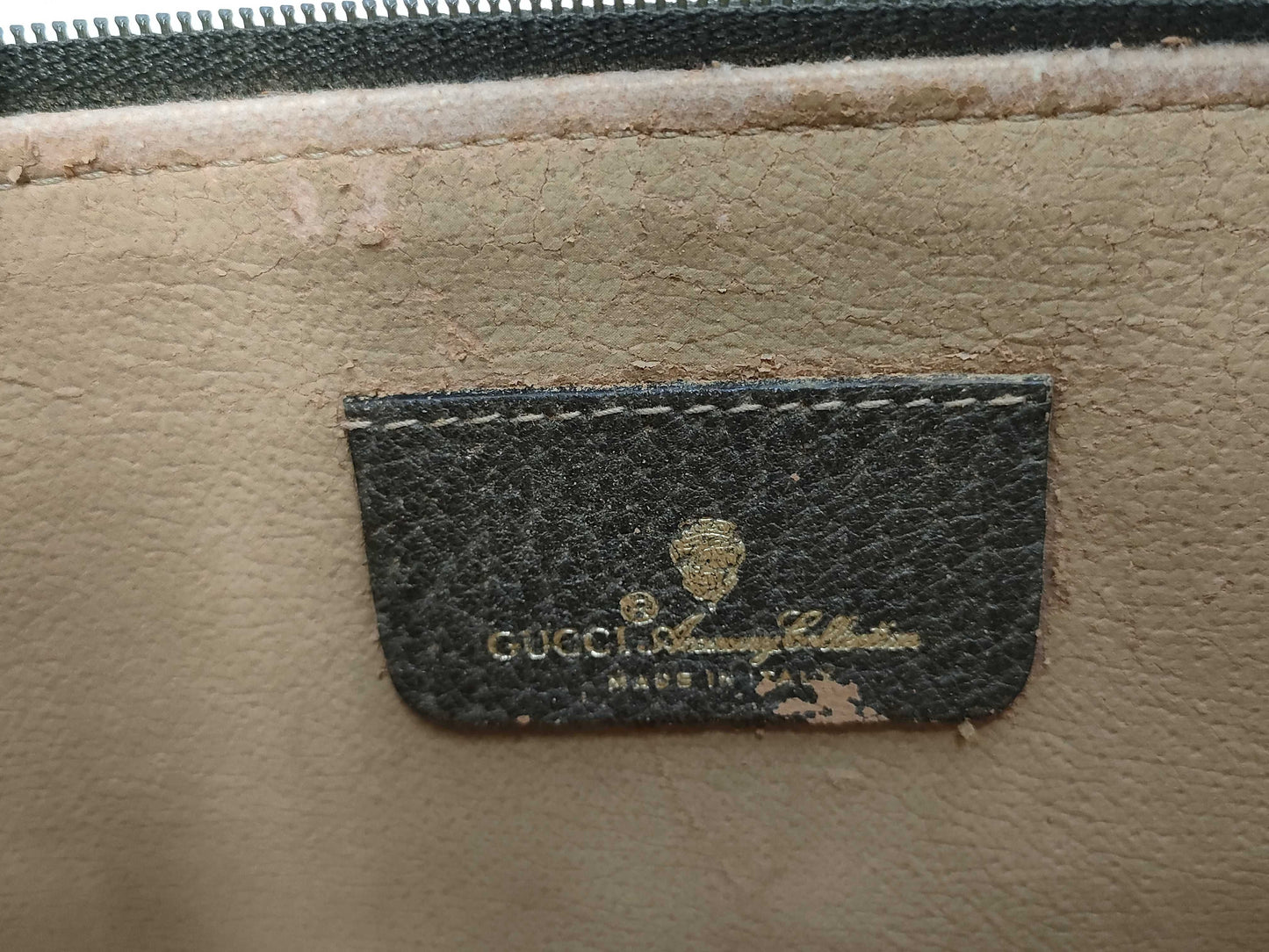 GUCCI GG Supreme Old Gucci Second Bag 97.01.029 Interior Deterioration Second Bag