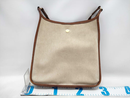 HERMES PM Toile Shoulder Bag