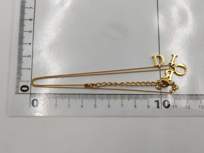 Dior logo necklace necklace