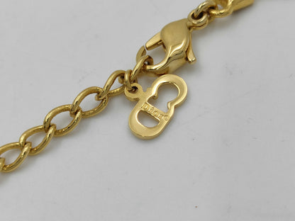 Dior logo necklace necklace
