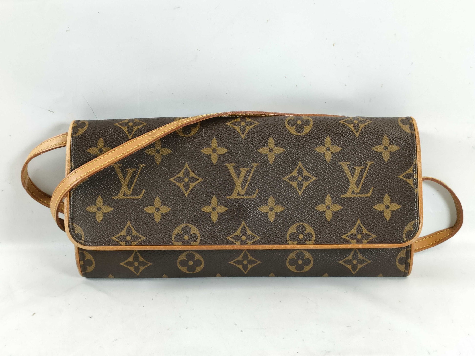 LOUIS VUITTON M51854 Monogram M51852 Pochette Twin GM Shoulder Bag
