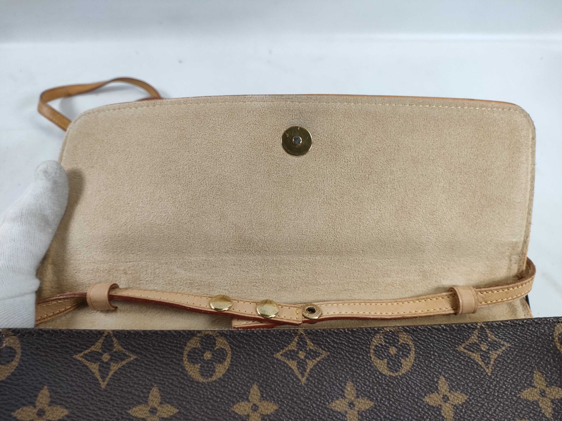 LOUIS VUITTON M51854 Monogram M51852 Pochette Twin GM Shoulder Bag