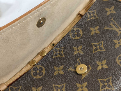 LOUIS VUITTON M51854 Monogram M51852 Pochette Twin GM Shoulder Bag