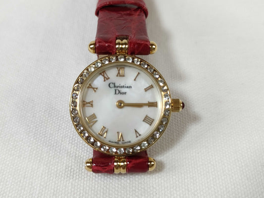 Dior 58.121.2 White Shell Women's Watch