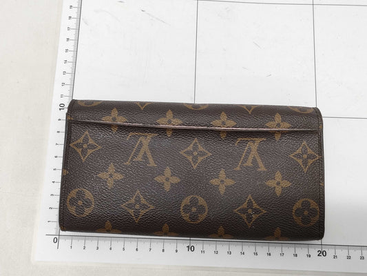 LOUIS VUITTON Monogram M62235 Monogram Rose Ballerine Wallet