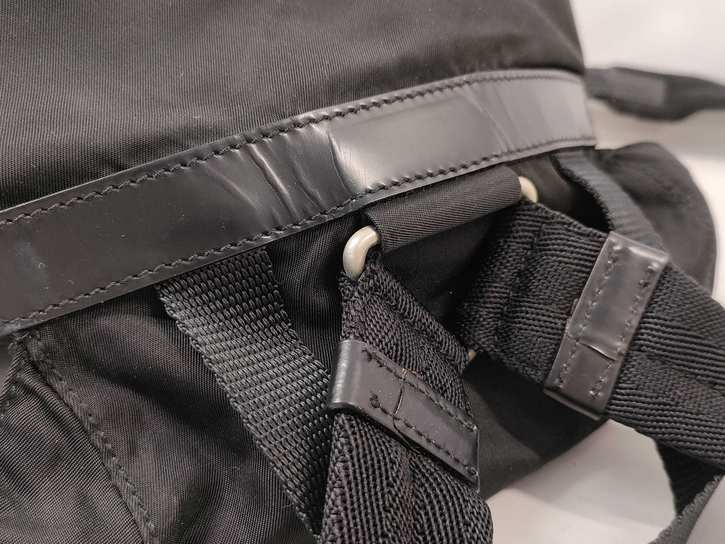 PRADA nylon backpack, black